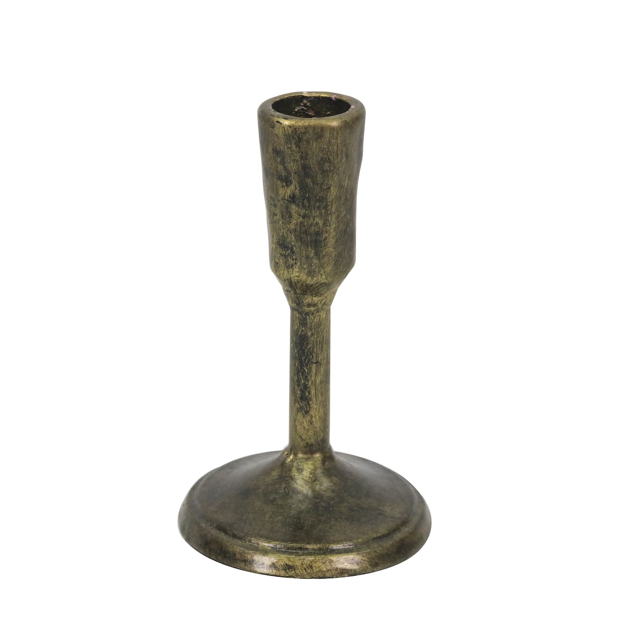 Antique Brass Iron Candle Holder by Ashland®